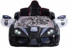 Lit Enfant Voiture De Police Noir Speed 90x190 Cm -Disney Cars Soldes lit enfant voiture de police noir speed 90x190 cm 3666722819206 1465865
