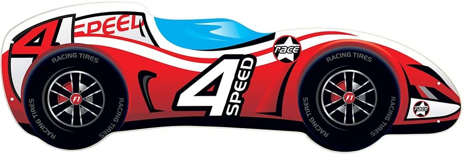 Lit Enfant Voiture F1 Speed Rouge 70x140 Cm - Sommier Et Matelas Inclus 4 Lit Enfant Voiture F1 Speed Rouge 70x140 Cm - Sommier Et Matelas Inclus – Image 2