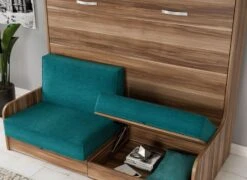 Lit Escamotable Autoporteur Horizontal 140x200 Cm Avec Canapé Tissu Kalian -Disney Cars Soldes lit escamotable autoporteur horizontal 140x200 cm avec canape tissu kalian 3666722646208 1413393