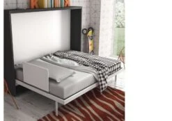 Lit Escamotable Horizontal 140x200 Cm Chêne Gris Vintage Valok -Disney Cars Soldes lit escamotable horizontal 140x200 cm chene gris vintage valok 672049