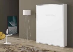 Lit Escamotable Vertical 90x190 Cm Avec étagères Intérieures Paola - Profondeur 45 Cm -Disney Cars Soldes lit escamotable vertical 90x190 cm avec etageres interieures paola profondeur 45 cm 3666722657266 672377