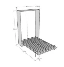 Lit Escamotable Vertical Frêne Blanc Kanto 120x190 Cm -Disney Cars Soldes lit escamotable vertical frene blanc kentaro 120x190 cm 3666722815598 690745