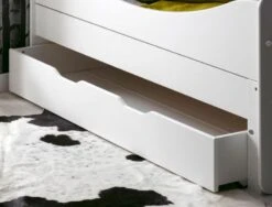 Lit évolutif Gigogne Et Tiroir Lit Bois Blanc Feroe 90x140/190 Cm -Disney Cars Soldes lit evolutif gigogne et tiroir lit bois blanc feroe 90x140 190 cm 345515