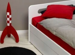 Lit Gigogne 90x200 Cm Bois Blanc Féroé -Disney Cars Soldes lit gigogne 90x200 cm bois blanc feroe 3700429605233 655595