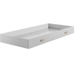 Lit Gigogne 90x200 Cm Laqué Blanc Et Pin Massif Clair Kiddy -Disney Cars Soldes lit gigogne 90x200 cm laque blanc et pin massif clair kiddy 5420070226264 692022