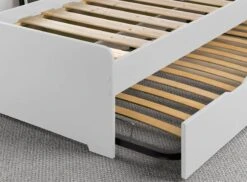 Lit Gigogne 90x190 Cm Bois Blanc Féroé -Disney Cars Soldes lit gigogne bois blanc feroe 90x190 cm 3700429605226 655565