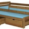 Lit Gigogne Bois Oak 2 Couchages 90x200 Cm Avec 2 Coffres De Rangement Solale -Disney Cars Soldes lit gigogne bois oak 2 couchages 90x200 cm avec 2 coffres de rangement solale 3666722956208 1508579