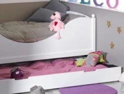 Lit Gigogne Enfant Blanc Vogua 90 -Disney Cars Soldes lit gigogne enfant blanc vogua 90 219460