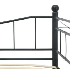 Lit Gigogne Métal Noir Tence 90-180x200 Cm -Disney Cars Soldes lit gigogne metal noir tence 90 180x200 cm 3666722559218 385143