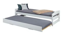 Lit Gigogne Pin Massif Blanc Sadev 90x200 Cm -Disney Cars Soldes lit gigogne pin massif blanc vindas 4010340294263 577449