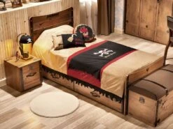 Lit Gigogne Pirate Bois Clair 90x190 Cm -Disney Cars Soldes lit gigogne pirate bois clair 90x190 cm 8681875093087 1519031