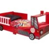 Lit Pompier 70x140 Cm Bois Rouge Todd
