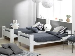 Lit Superposé 90x190 Cm Bois Blanc London -Disney Cars Soldes lit superpose 90x190 cm bois blanc london 3700429505281 655290