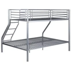 Lit Superposé Adulte Urbain En Métal Gris époxy - Sommiers Inclus - L 140 X L 190 Cm Et L 90 X L 190 Cm -Disney Cars Soldes lit superpose adulte urbain en metal gris epoxy sommiers inclus l 140 x l 190 cm et l 90 x l 190 cm 6935653109869 453483