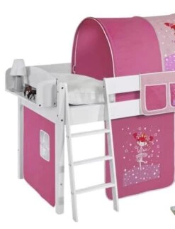 Lit Superposé Blanc Laqué Rideaux Bleu 90x190cm 14 Lit Superposé Blanc Laqué Rideaux Bleu 90x190cm -Disney Cars Soldes lit superpose blanc laque rideaux bleu 90x190cm 130716