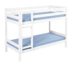 Lit Superposé Blanc Laqué Rideaux Chevaux Vert 90x200cm -Disney Cars Soldes lit superpose blanc laque rideaux chevaux vert 90x200cm 130728