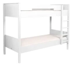 Lit Superposé Bois Blanc 90x200 Cm Mix & Match