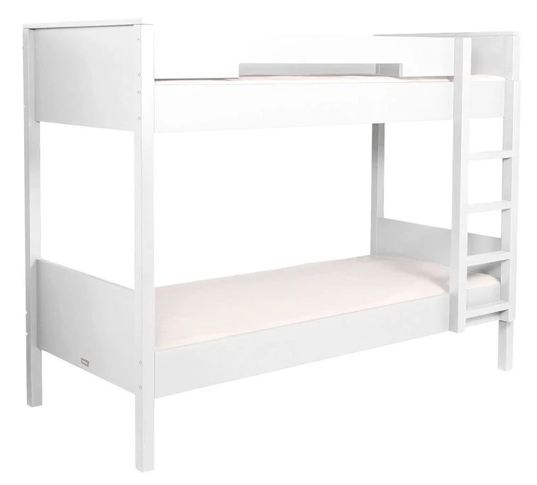 Lit Superposé Bois Blanc 90x200 Cm Mix & Match 3 Lit Superposé Bois Blanc 90x200 Cm Mix & Match