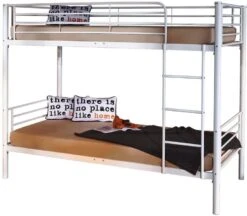 Lit Superposé Métal Blanc Bee 90 -Disney Cars Soldes lit superpose metal blanc bee 90 4010340964708 143662