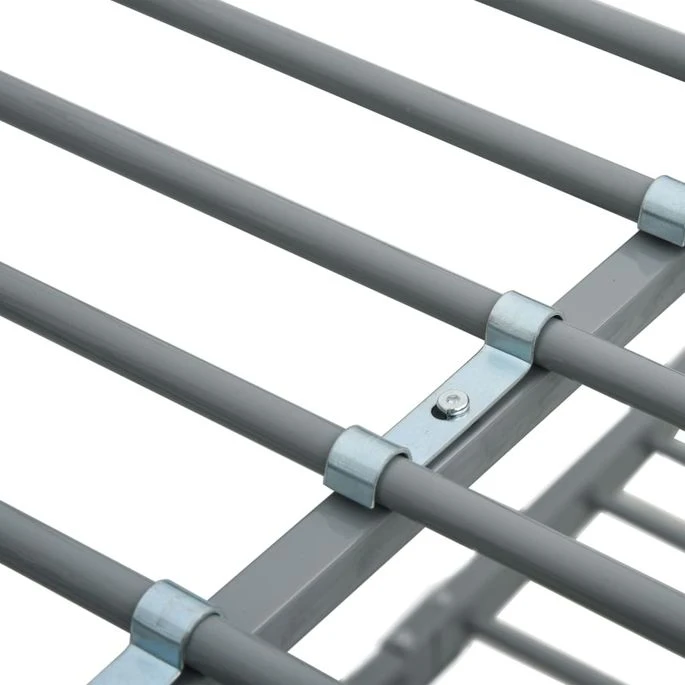 Lit Superposé Métal Laqué Gris Jazz 90 Et 140 Cm 7 Lit Superposé Métal Laqué Gris Jazz 90 Et 140 Cm – Image 5