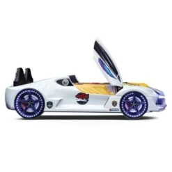 Lit Voiture Aero Rouge à Led 90x190 Cm -Disney Cars Soldes lit voiture aero rouge a led 90x190 cm 3760249151846 592755