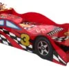 Lit Voiture De Course 70x140 Cm Bois Rouge Todd -Disney Cars Soldes lit voiture de course 70x140 cm bois rouge car beds 5420070207928 271637