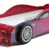 Lit Voiture De Course 90x200 Cm Bois Rouge Panther -Disney Cars Soldes lit voiture de course 90x200 cm bois rouge car beds 5420070225908 271598