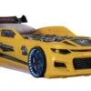 Lit Voiture De Course Champion Racing Jaune Avec Led Et Bruitage 90x190 Cm -Disney Cars Soldes lit voiture de course champion racing jaune avec led et bruitage 90x190 cm 3666722819251 1465974