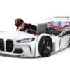 Lit Voiture De Course Turbo V1 Blanc 90x190 Cm -Disney Cars Soldes lit voiture de course mvn1 blanc 90x190 cm 3760249115602 1213852