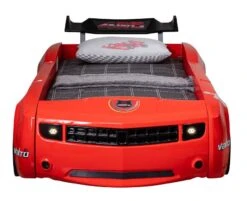 Lit Voiture De Course Rouge Avec Phares Fusion 90x190 Cm -Disney Cars Soldes lit voiture de course rouge avec phares fusion 90x190 cm 3666722818940 1466242