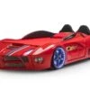 Lit Voiture De Course Rouge Speedo 90x190 Cm