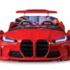 Lit Voiture De Course Turbo V1 Rouge 90x190 Cm -Disney Cars Soldes lit voiture de course turbo v1 rouge 90x190 cm 1213858