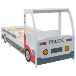 Lit Voiture De Police Avec Matelas Pour Enfants 90x200cm 7 Zone 2 -Disney Cars Soldes lit voiture de police avec matelas pour enfants 90x200cm 7 zone 3666722937726 1493862