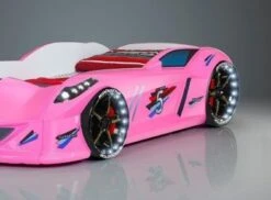 Lit Voiture Formule 1 Rose à Led Et Bruitage 90x190 Cm -Disney Cars Soldes lit voiture formule 1 rose a led et bruitage 90x190 cm 3666722819091 1465946