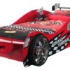 Lit Voiture Racing Rouge Lumineux -Disney Cars Soldes lit voiture racing rouge lumineux 92300