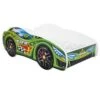 Lit Voiture Racing Vert 80x160 Cm - Sommier Et Matelas Inclus -Disney Cars Soldes lit voiture racing vert 80x160 cm sommier et matelas inclus 5902533410897 391715