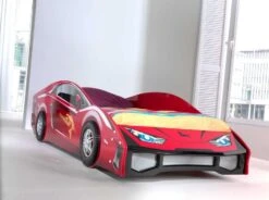 Lit Voiture Rouge Lamborghini 90x200 Cm -Disney Cars Soldes lit voiture rouge lamborghini 90x200 cm 5420070213738 271612