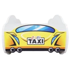Lit Voiture Taxi Jaune 70x140 Cm - Sommier Et Matelas Inclus -Disney Cars Soldes lit voiture taxi jaune 70x140 cm sommier et matelas inclus 5902533410040 391691