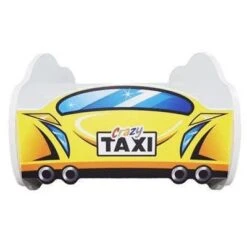 Lit Voiture Taxi Jaune 80x160 Cm - Sommier Et Matelas Inclus -Disney Cars Soldes lit voiture taxi jaune 80x160 cm sommier et matelas inclus 5902533410903 391711
