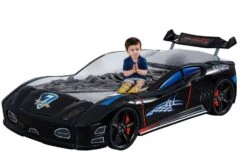 Lit Voiture Turbo V7 Noir à Led 18 Lit Voiture Turbo V7 Noir à Led -Disney Cars Soldes lit voiture turbo v7 noir a led 3666722819176 1466332