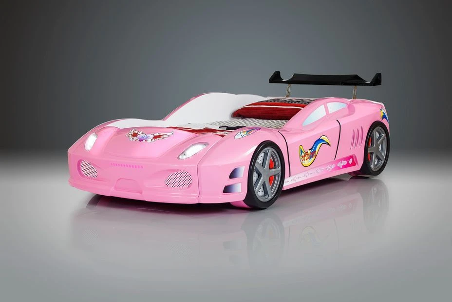 Lit Voiture Turbo V7 Rouge à Led 6 Lit Voiture Turbo V7 Rouge à Led – Image 4