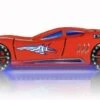 Lit Voiture Turbo V7 Rouge à Led
