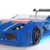 Lit Voiture Turbo V8 Bleu à Led 90x190 Cm -Disney Cars Soldes lit voiture turbo v8 bleu a led 90x190 cm 3666722818711 1465922