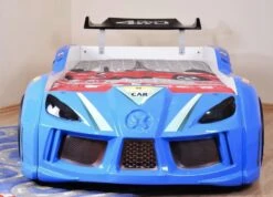 Lit Voiture Turbo V8 Bleu à Led 90x190 Cm -Disney Cars Soldes lit voiture turbo v8 bleu a led 90x190 cm 3666722818711 1465926