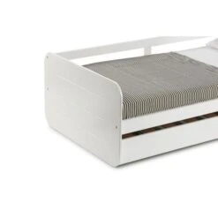 ROMANA Lit Gigogne Enfant En MDF - Blanc - 2 X L90 X L190 Cm -Disney Cars Soldes romana lit gigogne enfant en mdf blanc 2 x l90 x l190 cm 8435178317971 453415