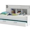 Ferrari Lit Gigogne Enfant Contemporain Blanc Perle + Tete De Lit étageres Intégrées - L 90 X L 200 Cm -Disney Cars Soldes sherwood lit gigogne enfant contemporain blanc perle tete de lit etageres integrees l 90 x l 200 cm 3397704070116 650011