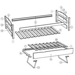THOMAS Lit Gigogne Contemporain En Bois épicéa Massif Vernis Naturel + Pieds En Métal + Sommiers - L 90 X L 190 Cm -Disney Cars Soldes thomas lit gigogne contemporain en bois epicea massif vernis naturel pieds en metal sommiers l 90 x l 190 cm 3514230000015 453407